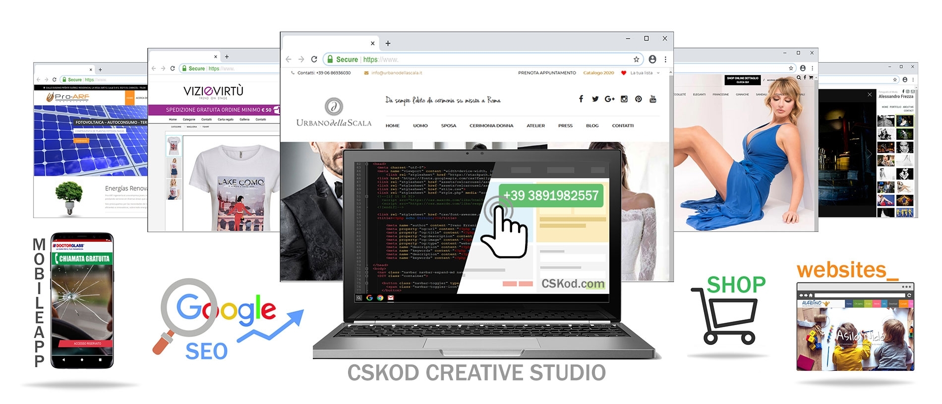 cskod realizzazione siti web